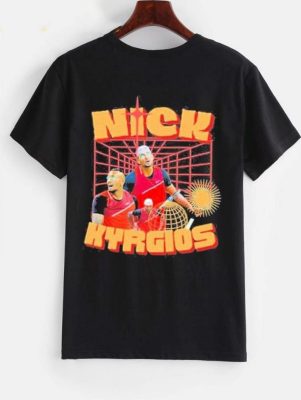 Nick Kyrgios Wimbledon Tennis Art Unisex T-Shirt