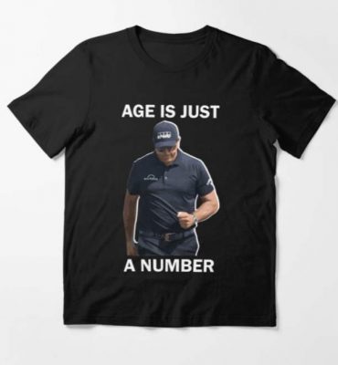 Phil Mickelson Age Is Just A Number Golf Fan Shirt 2