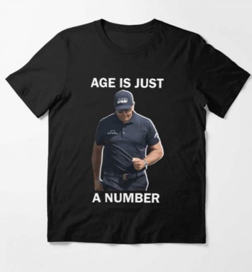 Phil Mickelson Age Is Just A Number Golf Fan Shirt
