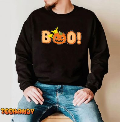 Pokemon Halloween Pika Boo Premium T Shirt img2 C4