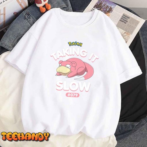 Pokémon – Slowpoke Taking It Slow Premium T-Shirt