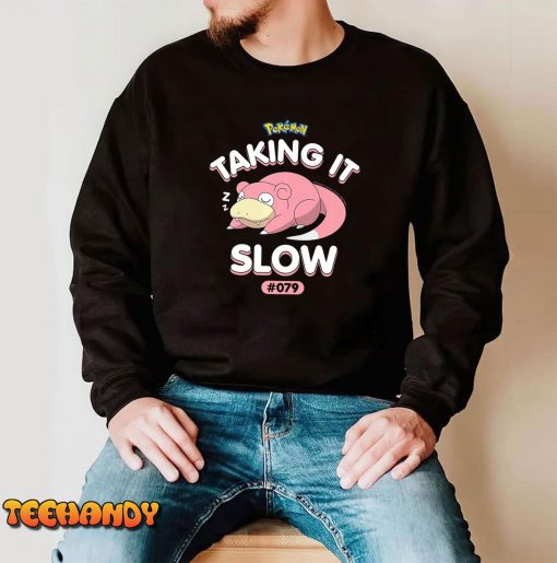 Pokémon – Slowpoke Taking It Slow Premium T-Shirt