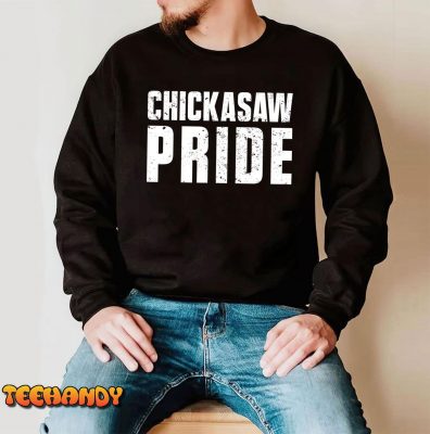 Proud Native American from Chickasaw Tribe Chickasaw Pride Pullover Hoodie img2 C4