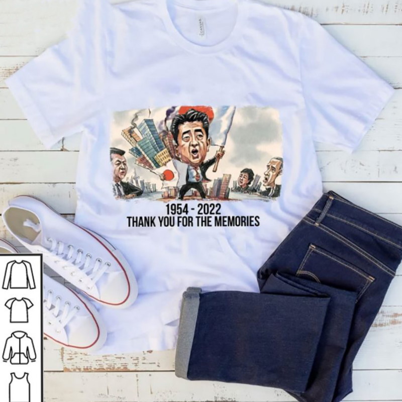 RIP Shinzo Abe T Shirt Shinzo Abe Shirt Thanks For The Memories Shirt 1