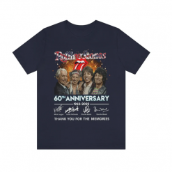Rolling Stones 60th Anniversary 2022 Tour Unisex T-shirt, The Rolling Stones T-Shirt