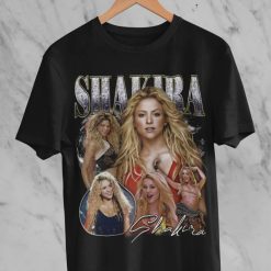 SHAKIRA Vintage shirt – Shakira 90s bootleg retro t-shirt