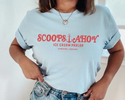 Scoops Ahoy Strangers Things 4 T Shirt