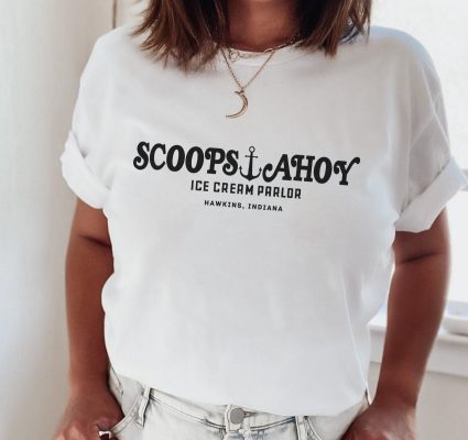Scoops Ahoy Strangers Things 4 T Shirt 3