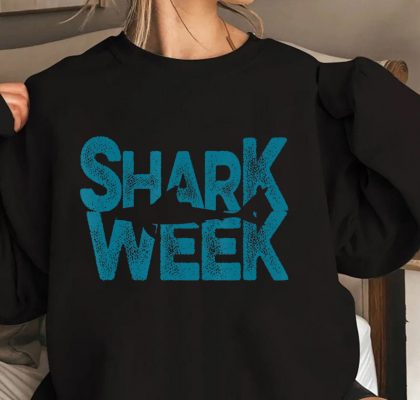 Shark 2022 Week Passion for Sharks Ocean T Shirt 3