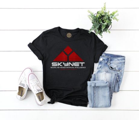 Skynets logo T Shirt img1 M9