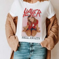 Slayer Hell Awaits Britney Spears T Shirt 3