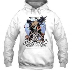 Space Pirate Captain Harlock Japanese Manga Lover T Shirt