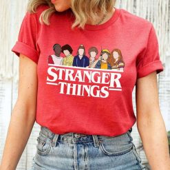 Stranger Things Characters Inspired Crewneck T Shirt 1