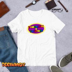 TXT Rainbow Flag Design Classic T Shirt img1 5