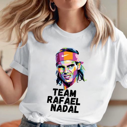 Team Rafa Nadal Tennis Player T Shirt