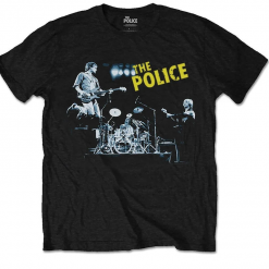 The Police T-Shirt – Live Design – Unisex Official Licensed Design T Shirt