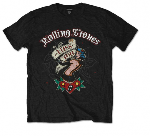 The Rolling Stones Unisex Tee Miss You T Shirt