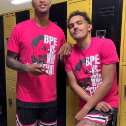 BPE -VS- WHO EVA! Black Pearl ELITE T-Shirt Trae Young and John Collins Wear In Drew League
