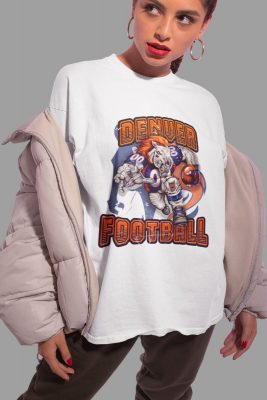 Vintage 90s Denver Broncos Football NFL Shirt 2