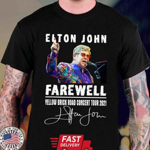 Vintage Elton Arts John Country Music Retro Tour 2021 Unisex T-shirt