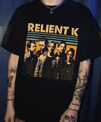 Vintage Relient K Merch T Shirt