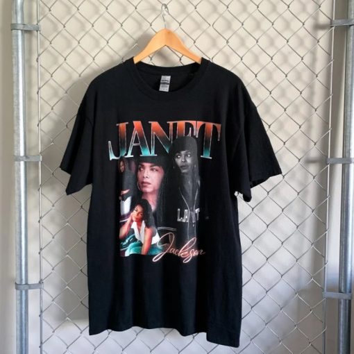Vintage Style Janet Jackson Graphic Tee, Janet Jackson T-Shirt