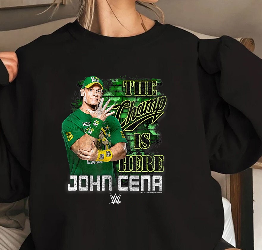 WWE John Cena The Champ Is Here TShirt