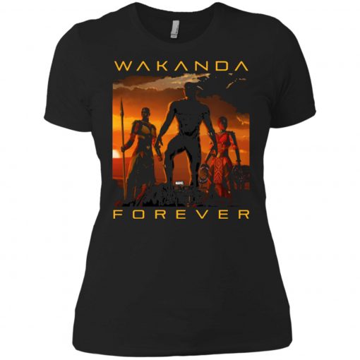 Wakanda Forever Marvel Women T Shirt