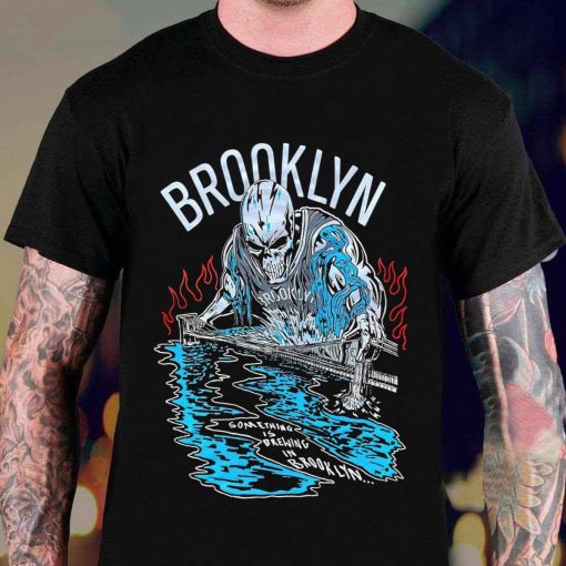 Warren Lotas Something’s Brewing In Brooklyn NBA Kevin Durant T-Shirt