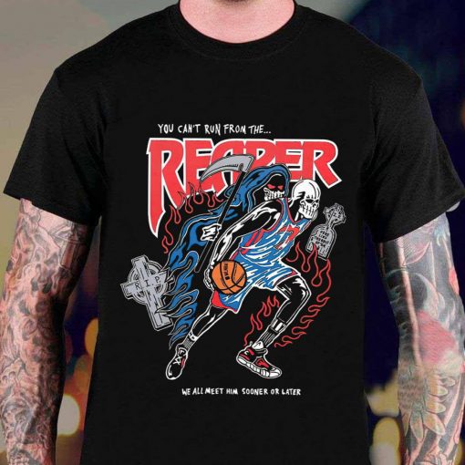 Warren Lotas The Reaper NBA Kevin Durant New York Nets Unisex T-Shirt