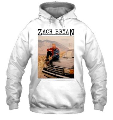 Zach Bryan American Heartbreak Belting Bronco T Shirt 1