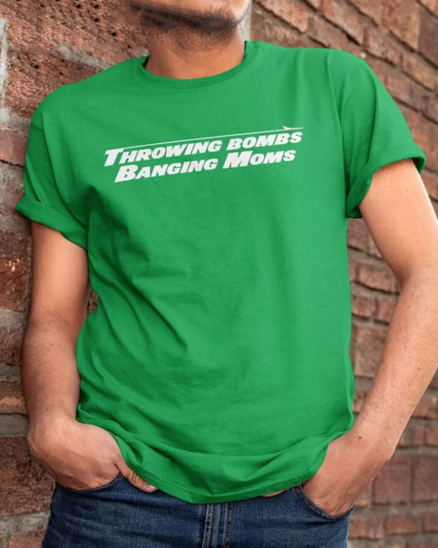 zach wilson throwing bombs shirt