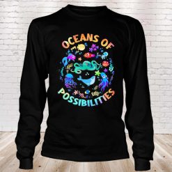 cute oceans of possibilities summer reading sea creatures t shirt 2