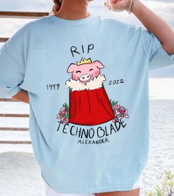rip alexander technoblade rest in peace t shirt 2