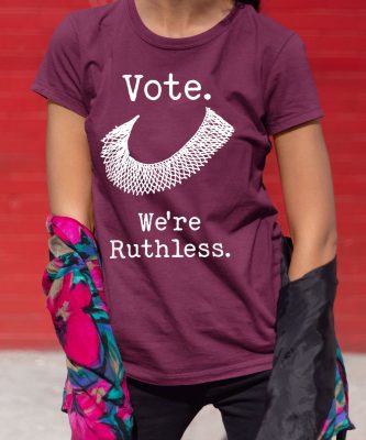 women vote were ruthless feminism pro chooise t shirt 2