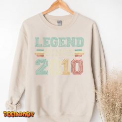 12 Years Old Legend Since 2010 12th Birthday T Shirt img3 t3