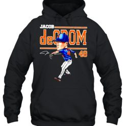 The deGrominator Jacob DeGrom Texas Rangers machine shirt, hoodie