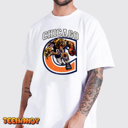 90S CHICAGO BEARS FOOTBALL T-SHIRT
