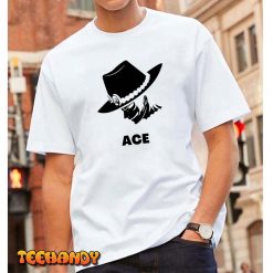 ACE ONE Piece Film Red Flame Unisex T-Shirt