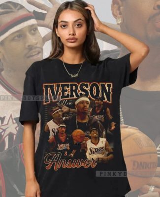 Allen Iverson The Answer MVP Vintage 90s Shirt 1