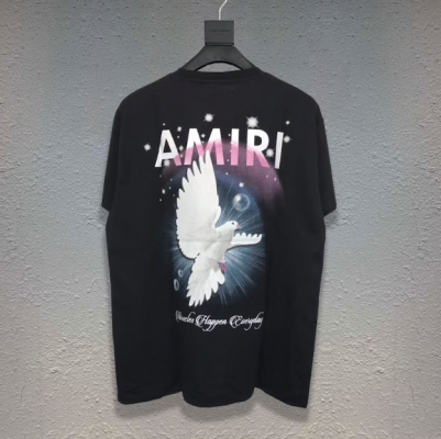 Amiri T-Shirt, Amiri Paint Drip T Shirt