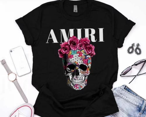 Amiri Skull Shirt Amiri Grateful Dead Tee Amiri Floral Shirt 2