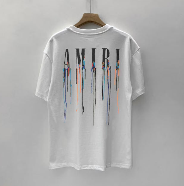 Amiri Paint Drip T-Shirt Back -  Amiri Paint