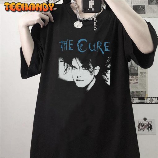 Blue The Cure Vintage Unisex T-Shirt