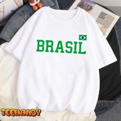 Brazil T Shirt Women Men Kids Brasil Brazilian Flag Yellow T Shirt img1 8