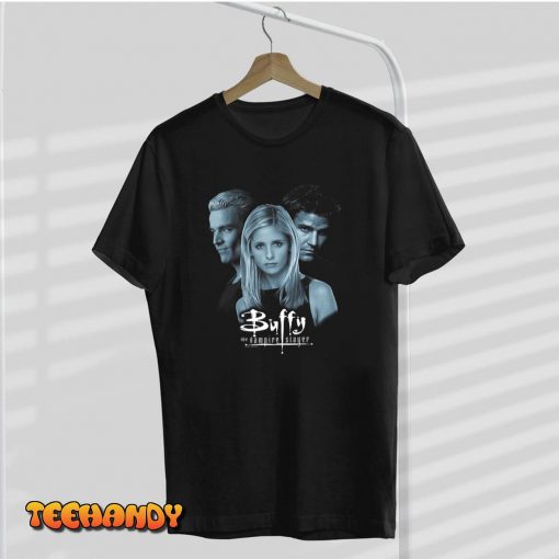Buffy the Vampire Slayer Buffy Spike and Angel Photo T-Shirt