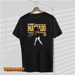 Carton Manny Machado Baseball Signature Trending Unisex T Shirt img2 C9