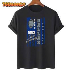Dallas Cowboys Football 60 Year Anniversary Vintage T Shirt img1 C11
