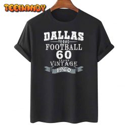Dallas Cowboys Pro Football 60 Year Anniversary Vintage Unisex T Shirt img1 C11