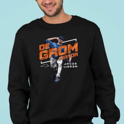 The deGrominator Jacob DeGrom Texas Rangers machine shirt, hoodie